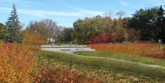 Visualization of Gage Park Stormwater Management