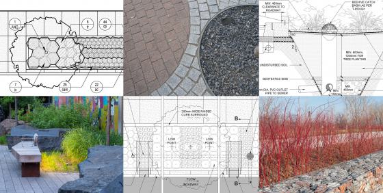 Green Infrastructure Technical Drawings and Examples