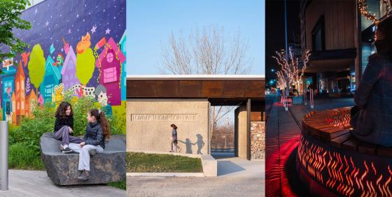 Bloor-Annex BIA Parkettes, Tommy Thompson Park Entrance and Pavilion, and Bloor Street Urban Fire Benches
